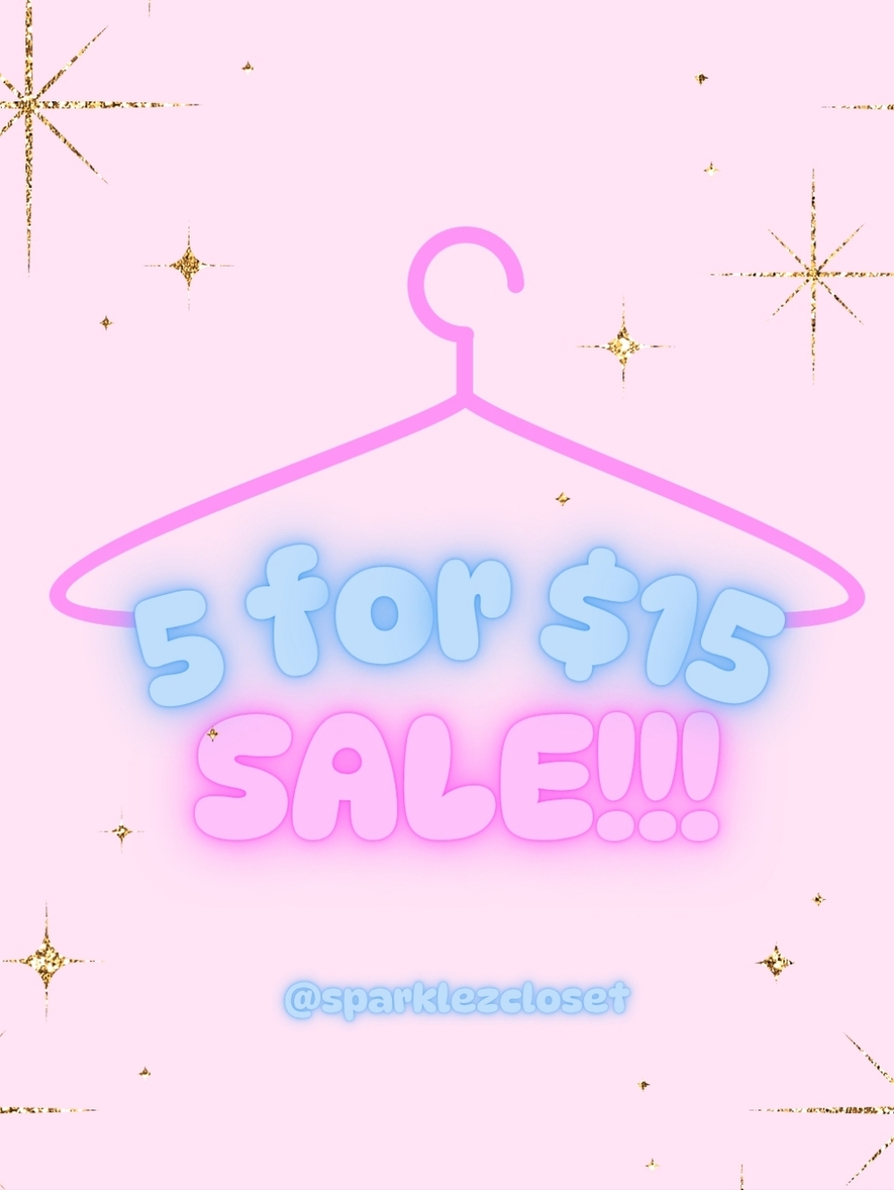 Look For The 5/$15 Items!